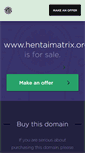 Mobile Screenshot of hentaimatrix.org